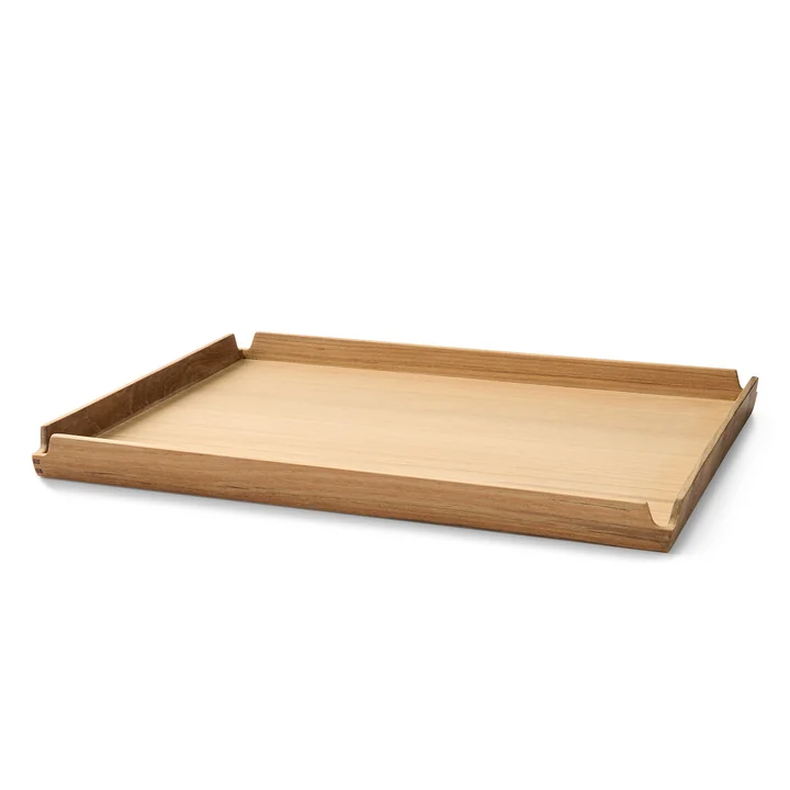 Lind DNA - Airy Teak Tablett Square L, Nupo nature / teak