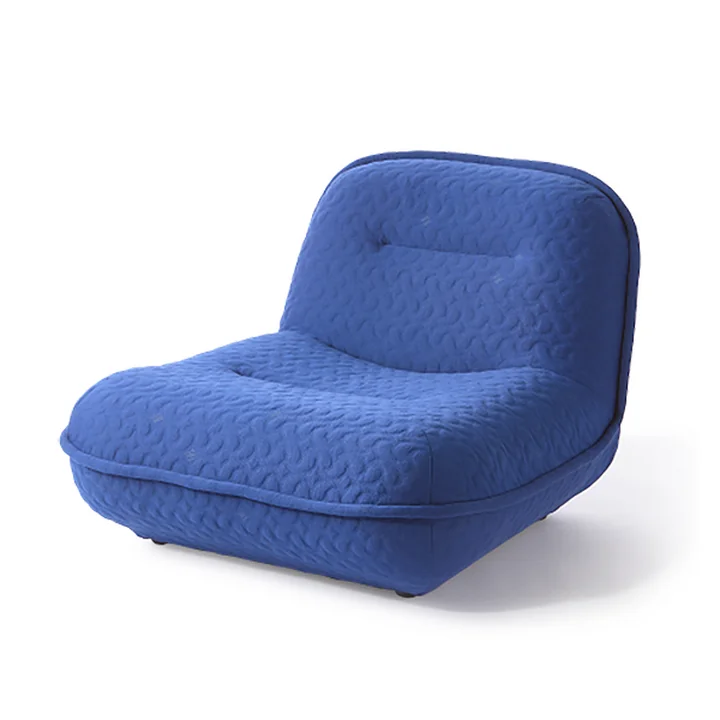 POLSPOTTEN - Puff x ByBorre Lounge Sessel, Swell, dunkelblau