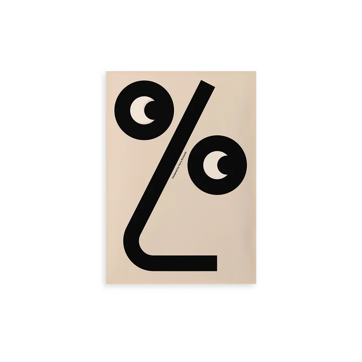 % Poster von Paper Collective