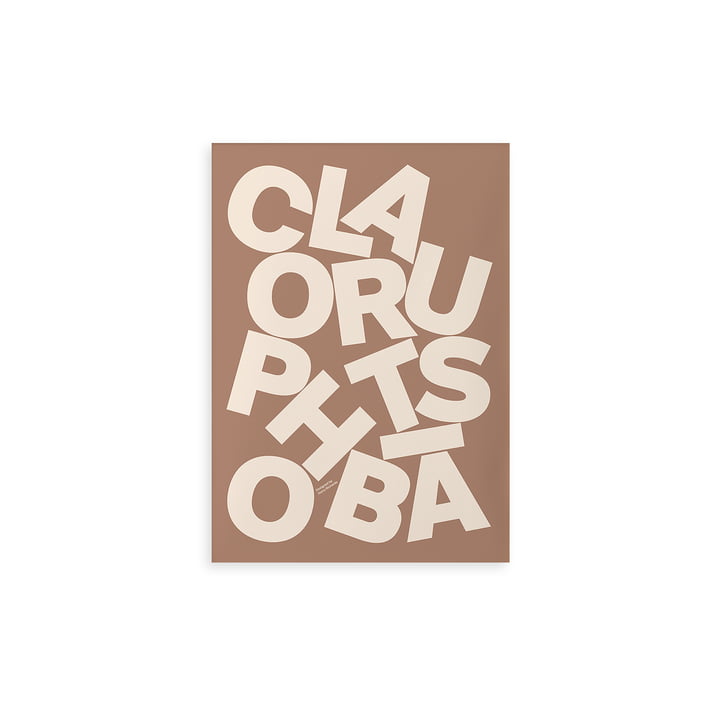 Claustrophobia Poster von Paper Collective