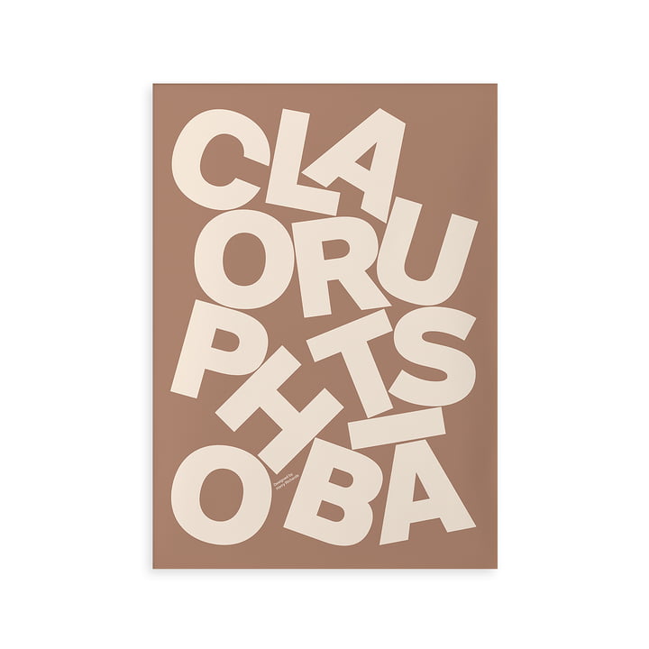 Claustrophobia Poster von Paper Collective
