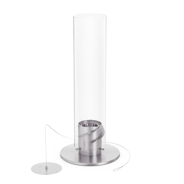 Spin Tischfeuer 120, silber von höfats