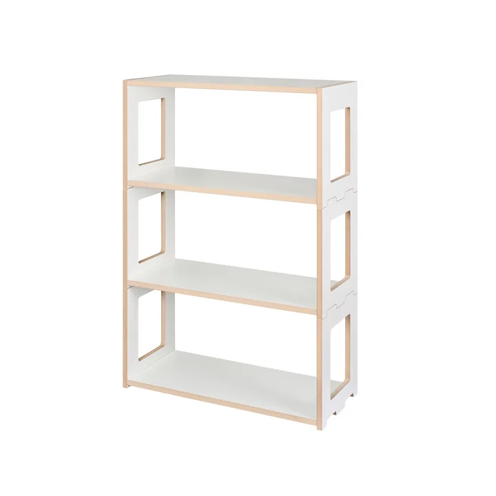 Tojo - hochstapler Blick Regalsystem, Regal 76 x 108,7 cm, weiß