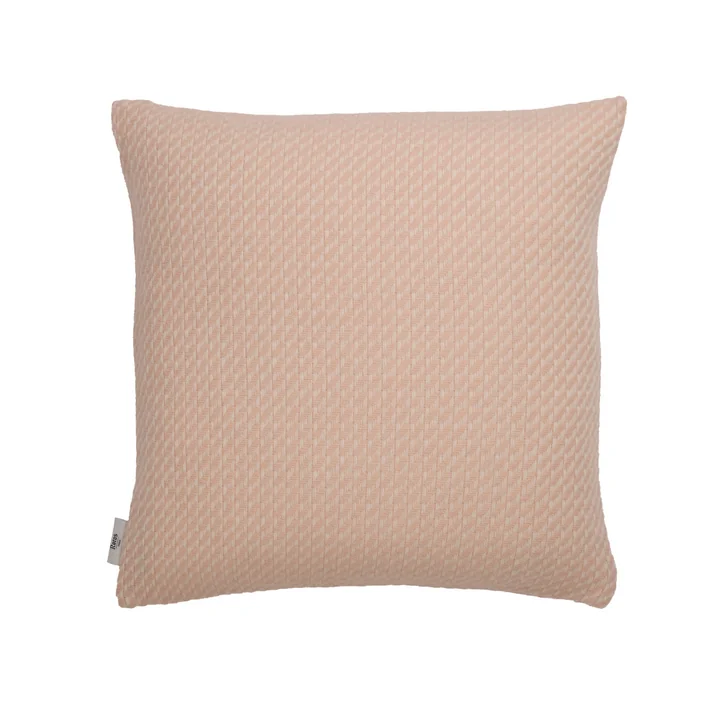 Mello Kissen, 50 x 50 cm, powder pink von Røros Tweed