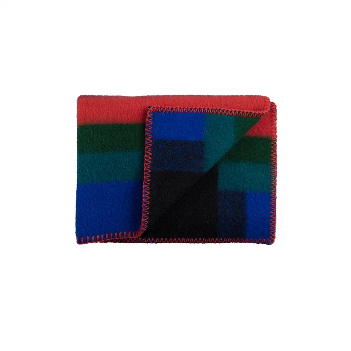 Mikkel Baby Wolldecke 100 x 67 cm, dark von Røros Tweed