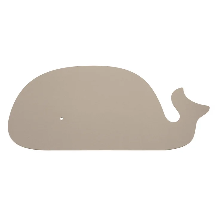 Kinder Teppich Wal, 82 x 120 cm, 5mm, Stone 36 von HEY-SIGN