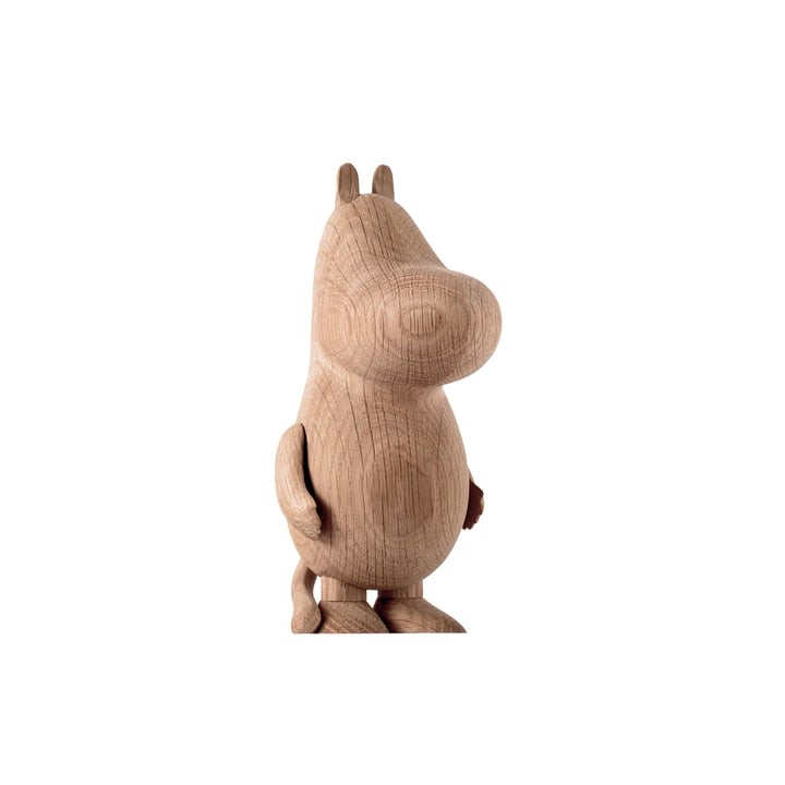 Moomintroll Holzfigur small, Eiche natur von boyhood