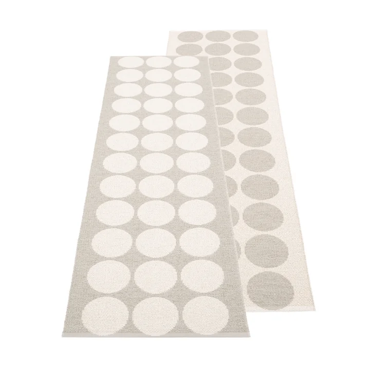 Hugo Teppich, 70 x 240 cm, linen von Pappelina
