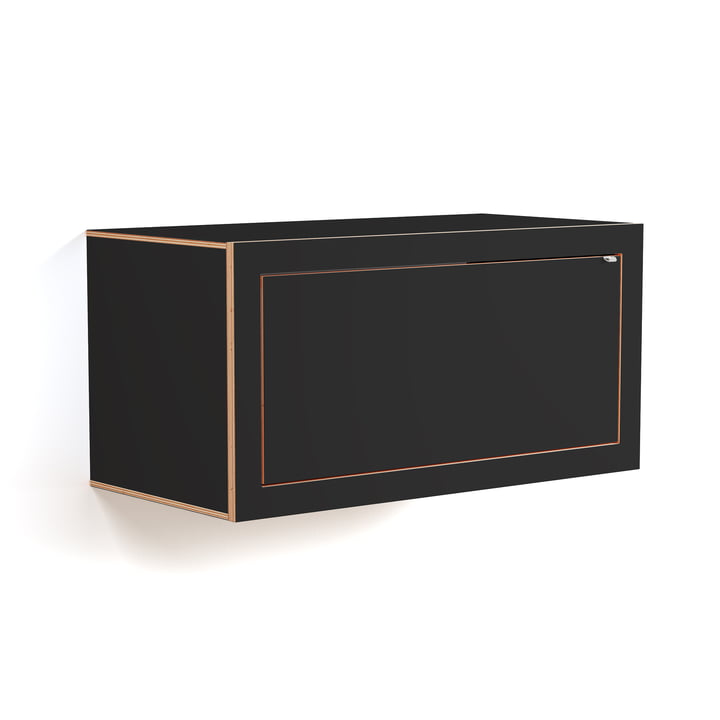 Ambivalenz - Fläpps Box Sideboard 80 x 40 cm, schwarz