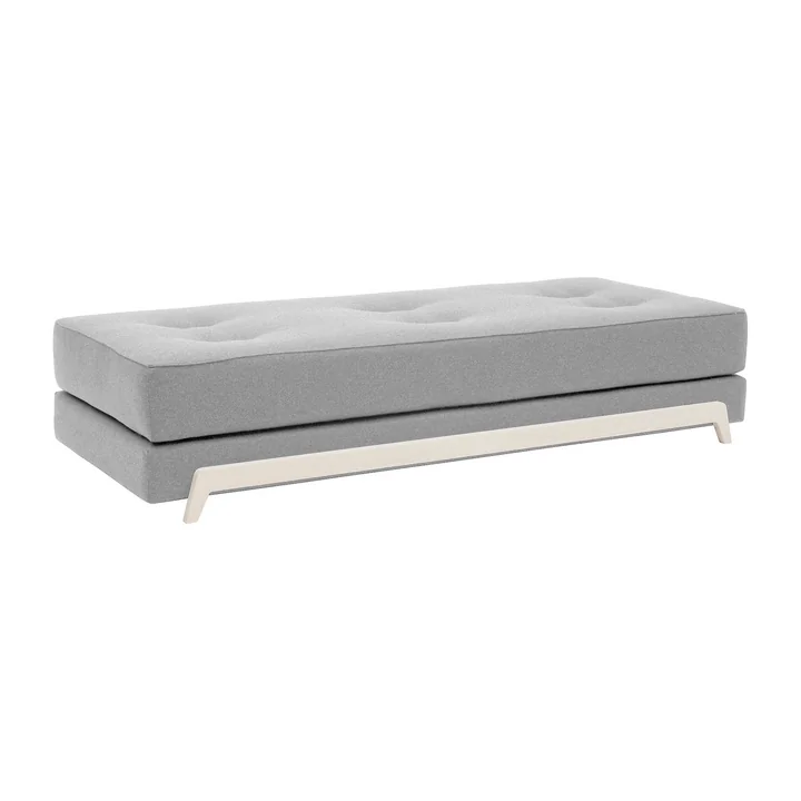 Frame Schlafsofa mit Kaltschaum-Matratze, grau (Stoff Filz 620) von Softline