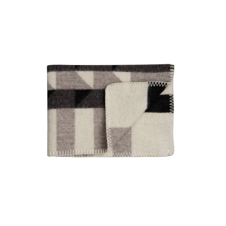 Røros Tweed - Kvam Babydecke, 67 x 100 cm, greyscale