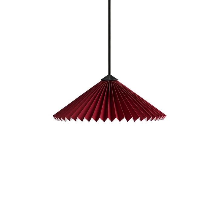 Matin Pendelleuchte Ø 30 cm, oxide red von HAY