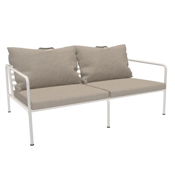 AVON Sofa 2-Sitzer, muted white / ash