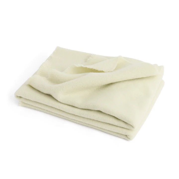 Mono Wolldecke, 130 x 180 cm, cream von HAY