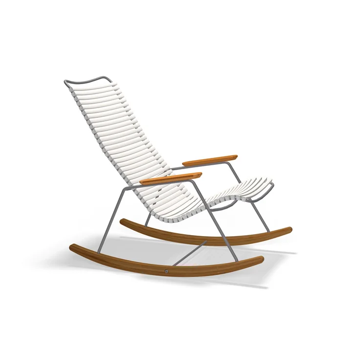 HOUE - CLICK Outdoor Rocking Schaukelstuhl, muted white