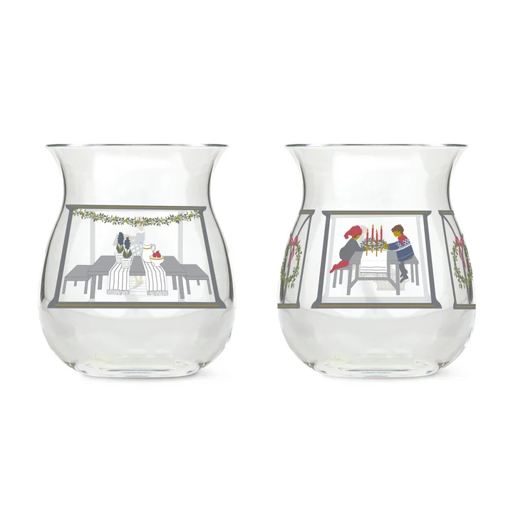 Christmas Weihnachtsteelichthalter 2024 von Holmegaard