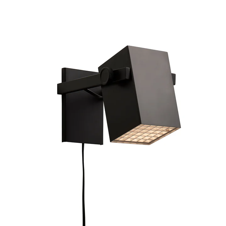 BF Quadro Wandleuchte, schwarz von Frandsen