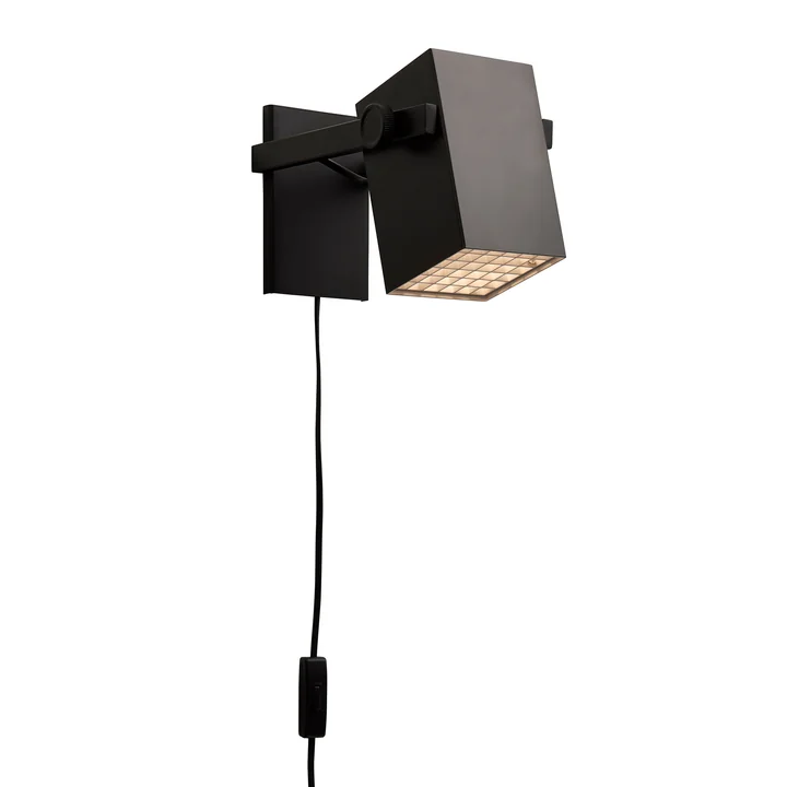 BF Quadro Wandleuchte, schwarz von Frandsen