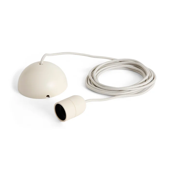 Common Pendant Kabelset, clay white von HAY