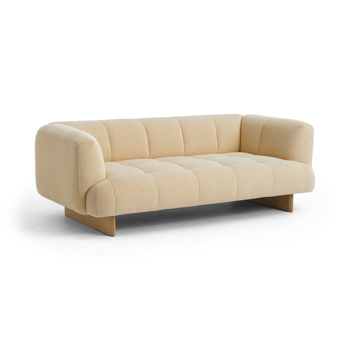 Quilton Lift 2-Sitzer Sofa, Eiche / Tartaglia 857 von Hay