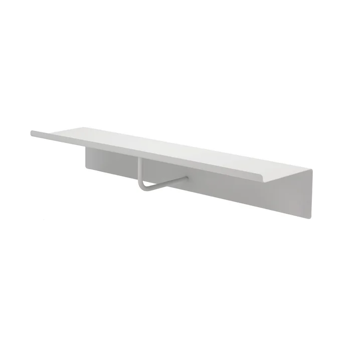 Hutablage A-Coat Rack, 80 x 21,5 x 14,8 cm, soft grau von Zone Denmark