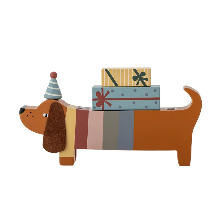 Bloomingville Mini - Charlie Geburtstagsdekoration, braun