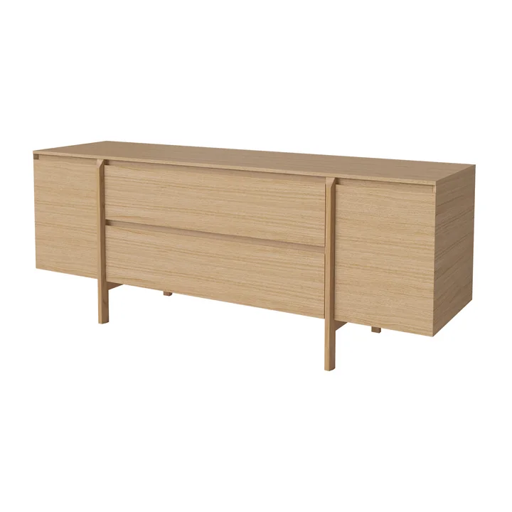 Daia Sideboard mit Schubladen, 180 cm, Eiche geölt von Bolia