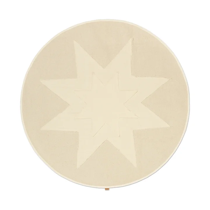 Vela Star Weihnachtsbaum-Decke, natur von Ferm Living
