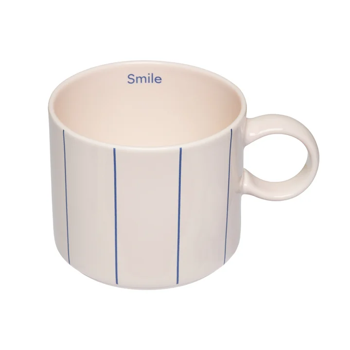 Pyjama Jumbobecher, 400 ml, blau von Design Letters
