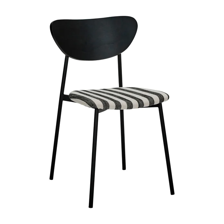 House Doctor - Must Stuhl 51,5 x 46 x 80 cm, schwarz / off-white