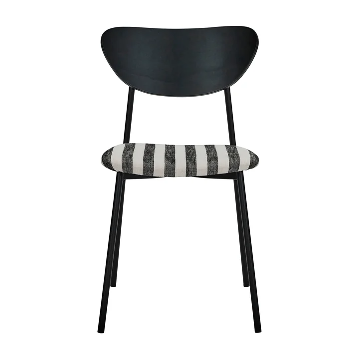 House Doctor - Must Stuhl 51,5 x 46 x 80 cm, schwarz / off-white