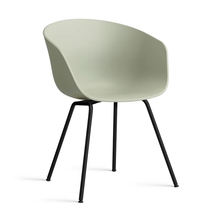 HAY - About A Chair AAC 26, Stahl schwarz / pastel green 2.0 