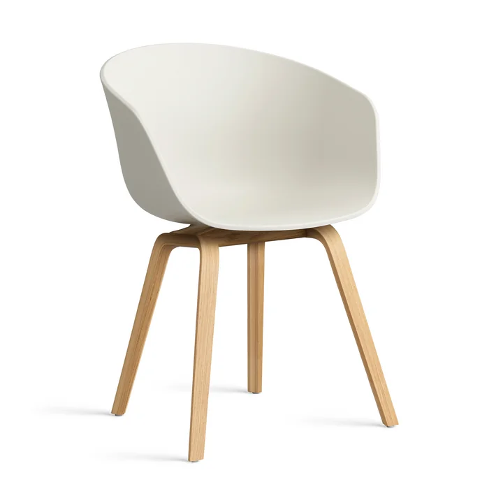 HAY - About A Chair AAC 22, Eiche lackiert / melange cream 2.0 
