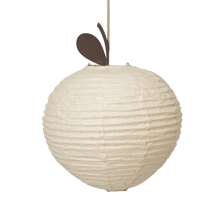 ferm Living - Apple Lampenschirm, Ø 41 cm, natur