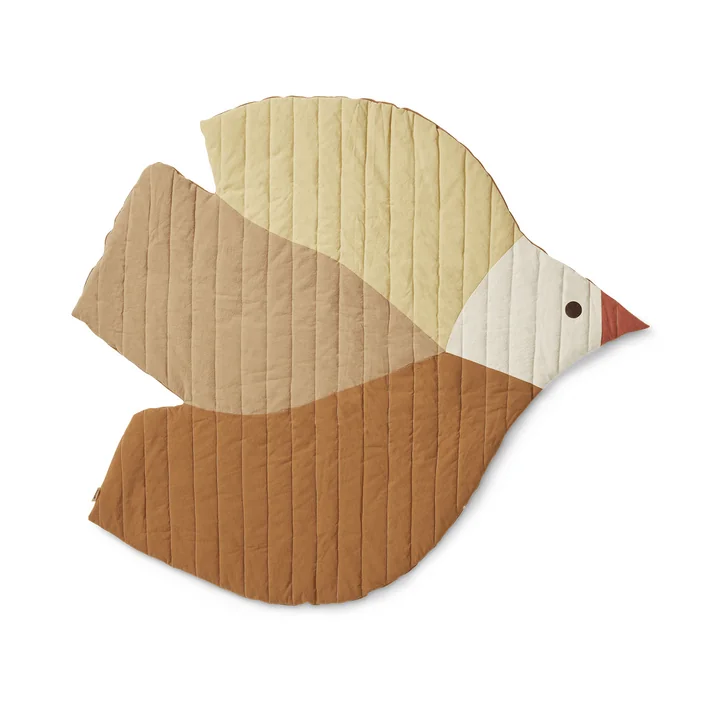 Ferm Living - Swif Steppmatte, 80 x 110 cm, bunt