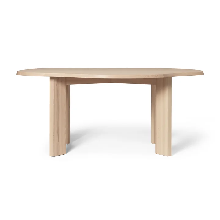 Ferm Living - Tarn Esstisch, 170 cm, Buche weiß geölt