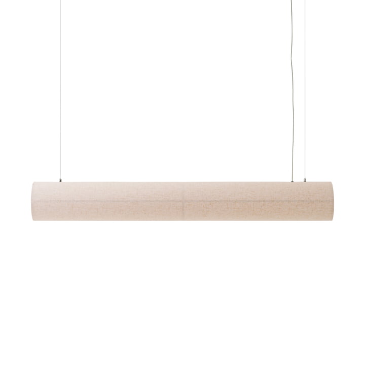 Hashira Linear LED Pendelleuchte, L 140 cm, raw von Audo