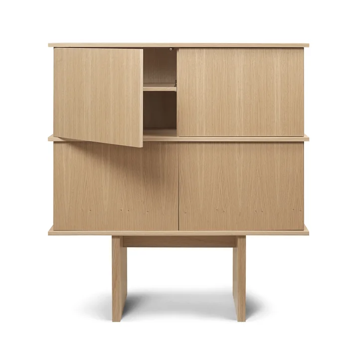 Ferm Living - Stilt Double Sideboard, Eiche natur