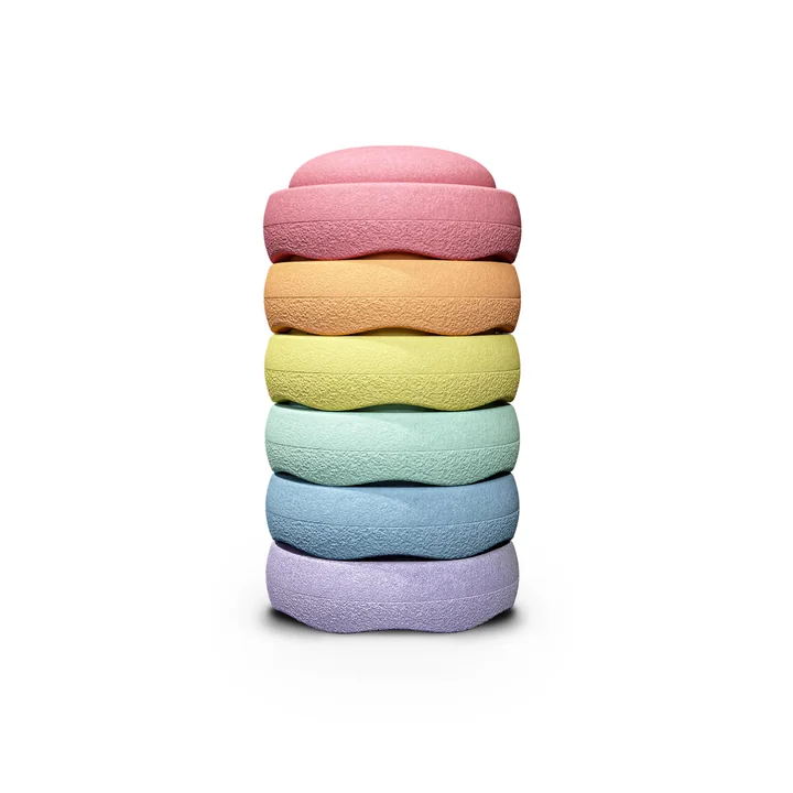 Stapelstein® - Original Mini, rainbow pastel