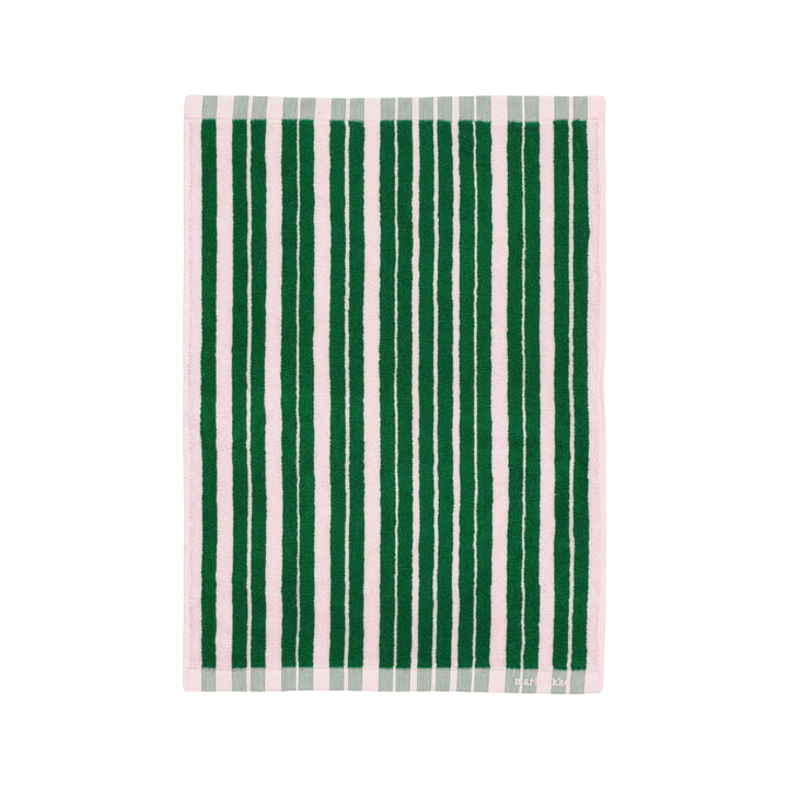 Marimekko - Raide Handtuch, 50 x 70 cm, grün / rosa 