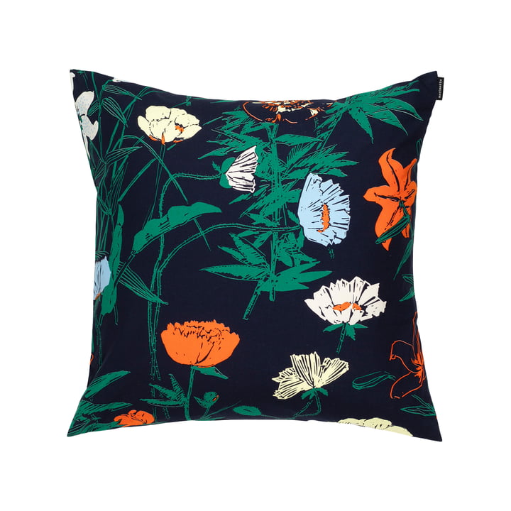 Marimekko - Perenna Kissenbezug, 50 x 50 cm, mehrfarbig 