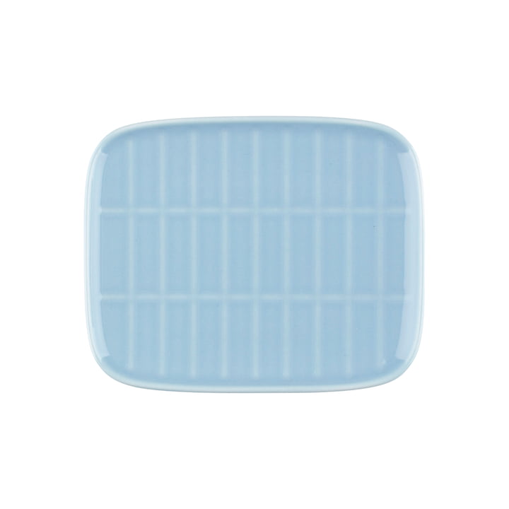 Marimekko - Tiiliskivi Servierplatte, 15 x 12 cm, blau 