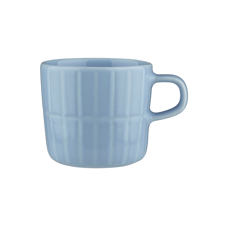 Marimekko - Oiva Tiiliskivi Becher mit Henkel, 200 ml, blau 