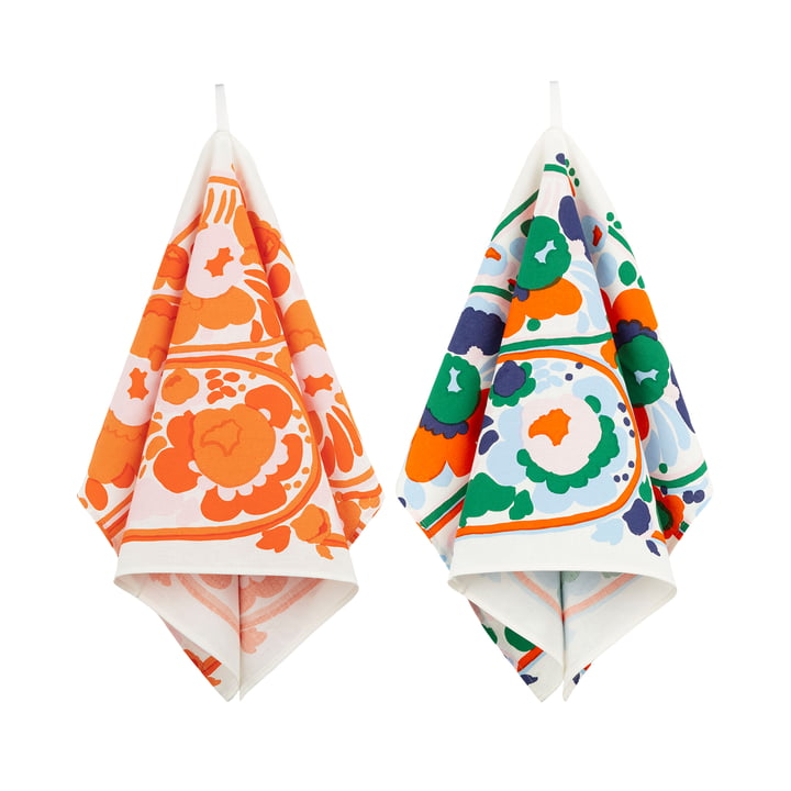 Marimekko - Karuselli Geschirrtuch, bunt (2er-Set)