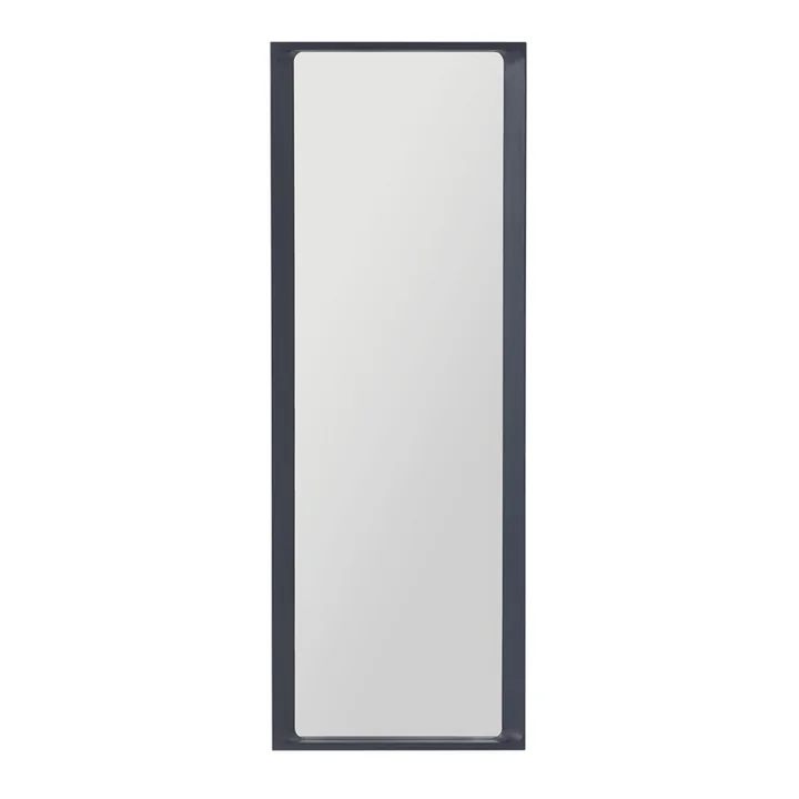 Muuto - Arced Spiegel, 170 x 61 cm, mitternachtsblau