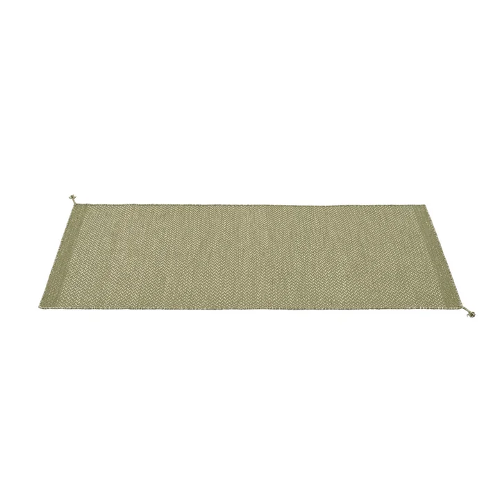 Muuto - Ply Outdoor Teppichläufer 200 x 80 cm, moosgrün