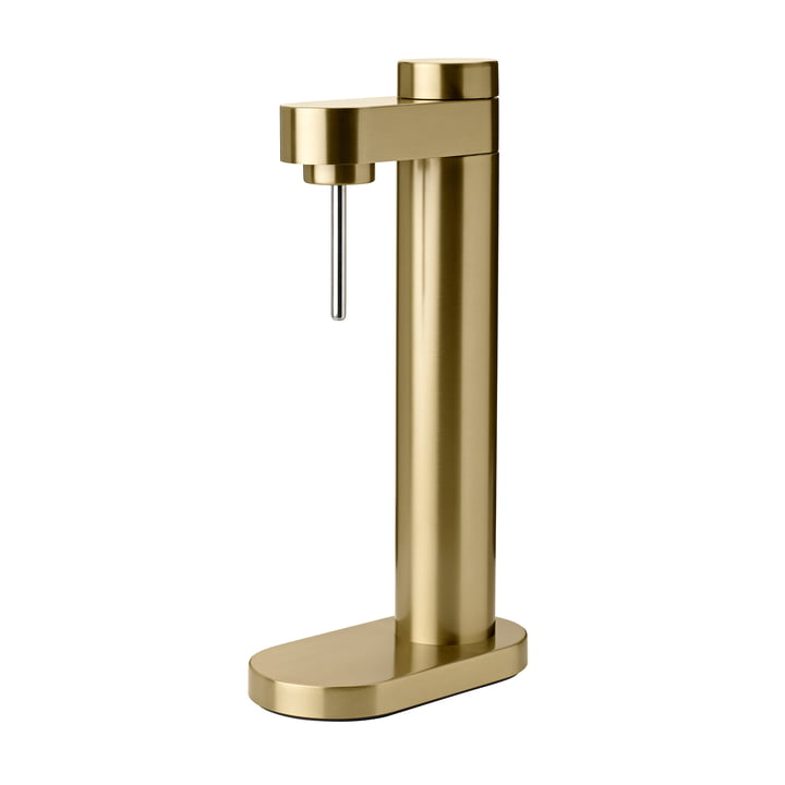Stelton - Brus Wassersprudler, Messing gebürstet