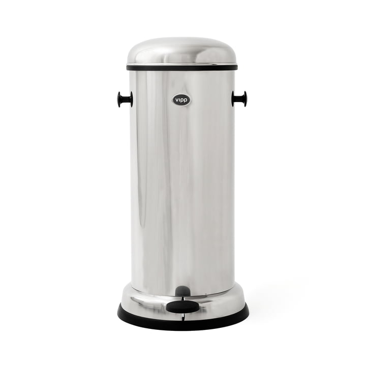 Vipp - 16 Treteimer, 18 l, edelstahl