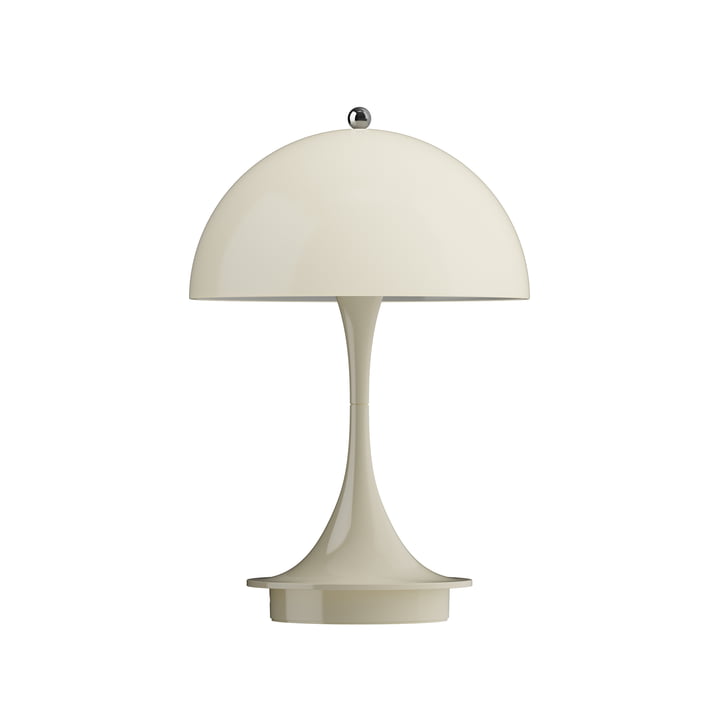 Louis Poulsen - Panthella 160 Portable V3 Akku LED-Tischleuchte, opal beige