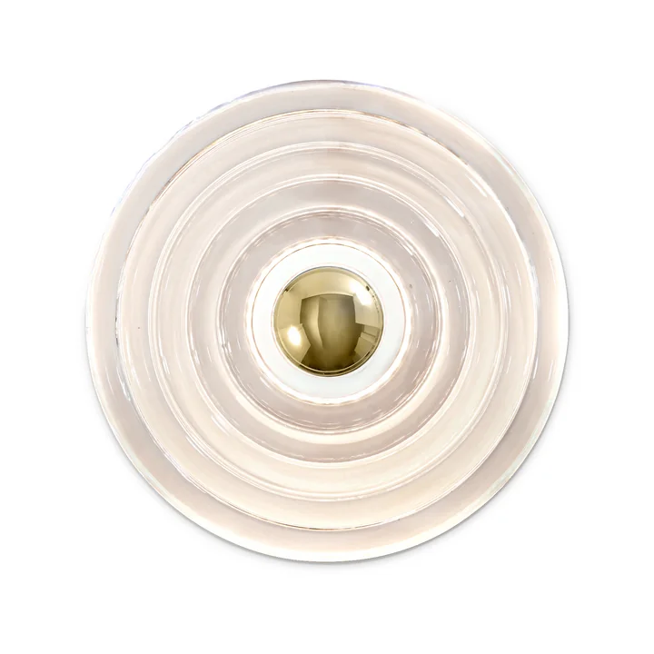 Tom Dixon - Press Surface LED Wandleuchte, Large, clear